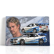 Load image into Gallery viewer, #002 Fast Furious Nissan Skyline GTR R34