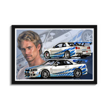 Load image into Gallery viewer, #002 Fast Furious Nissan Skyline GTR R34
