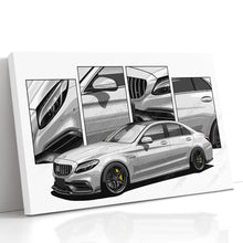 Load image into Gallery viewer, Mercedes C63 Sedan #009 - 0017