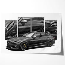 Load image into Gallery viewer, Mercedes C63 Sedan #009 - 0017