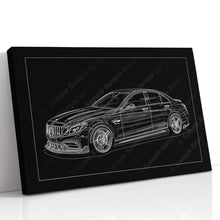 Load image into Gallery viewer, Mercedes C63 Sedan #009 - 0017
