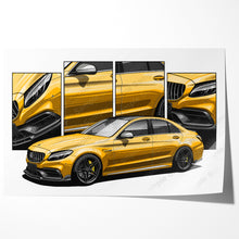 Load image into Gallery viewer, Mercedes C63 Sedan #009 - 0017