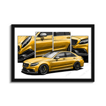 Load image into Gallery viewer, Mercedes C63 Sedan #009 - 0017