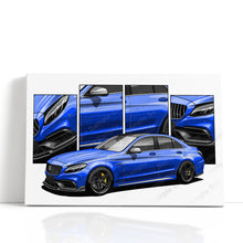 Load image into Gallery viewer, Mercedes C63 Sedan #009 - 0017