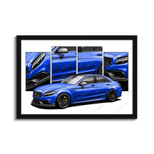 Load image into Gallery viewer, Mercedes C63 Sedan #009 - 0017