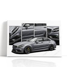 Load image into Gallery viewer, Mercedes C63 Sedan #009 - 0017