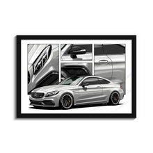 Load image into Gallery viewer, Mercedes C63 Coupe #018 - #026