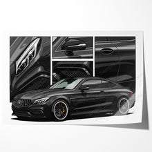 Load image into Gallery viewer, Mercedes C63 Coupe #018 - #026