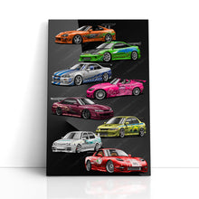 Load image into Gallery viewer, #020 Fast And Furious Supra MK4 RX7 FD Eclipse GTR R34 Charger 240sx EVO Jetta