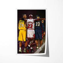 Load image into Gallery viewer, #020 Kobe Bryant x Michael Jordan x Lebron James