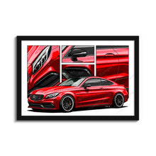 Load image into Gallery viewer, Mercedes C63 Coupe #018 - #026