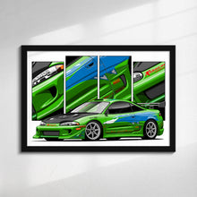 Load image into Gallery viewer, #022 Fast Furious Mitsubishi Eclipse
