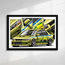 Load image into Gallery viewer, #023 Fast Furious Mitsubishi EVO 7
