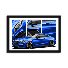 Load image into Gallery viewer, Mercedes C63 Coupe #018 - #026