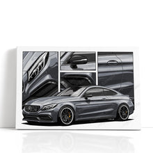 Load image into Gallery viewer, Mercedes C63 Coupe #018 - #026