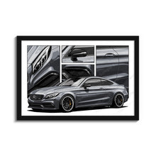 Load image into Gallery viewer, Mercedes C63 Coupe #018 - #026