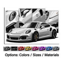 Load image into Gallery viewer, Porsche 911 R 2016-2019 #028 - #036
