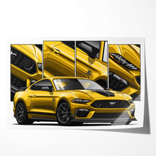 Load image into Gallery viewer, Ford Mustang 6th Gen S550 Mach 1 2018 - 2023 Facelift #046 - #054