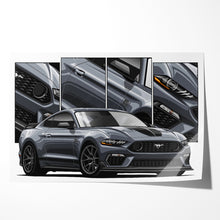 Load image into Gallery viewer, Ford Mustang 6th Gen S550 Mach 1 2018 - 2023 Facelift #046 - #054
