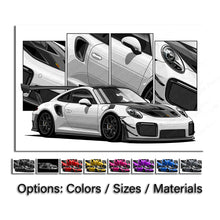 Load image into Gallery viewer, Porsche 911 992 Turbo S #122 - #130