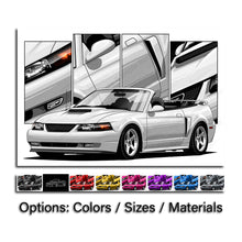 Load image into Gallery viewer, Ford Mustang 4th Gen 1999 2000 2001 2002 2003 2004 New Edge Convertible #128 - #136