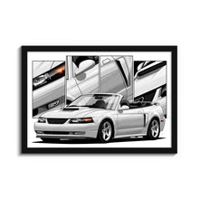 Load image into Gallery viewer, Ford Mustang 4th Gen 1999 2000 2001 2002 2003 2004 New Edge Convertible #128 - #136
