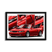 Load image into Gallery viewer, Ford Mustang 4th Gen 1999 2000 2001 2002 2003 2004 New Edge Convertible #128 - #136