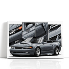 Load image into Gallery viewer, Ford Mustang 4th Gen 1999 2000 2001 2002 2003 2004 New Edge Convertible #128 - #136