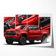 Load image into Gallery viewer, Chevrolet Silverado Black Widow #201- #209