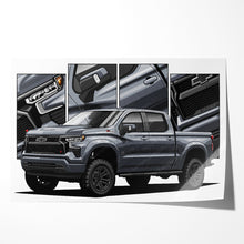 Load image into Gallery viewer, Chevrolet Silverado Black Widow #201- #209
