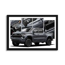 Load image into Gallery viewer, Chevrolet Silverado Black Widow #201- #209