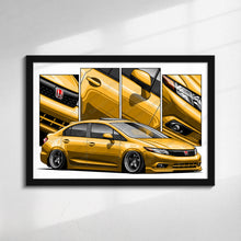 Load image into Gallery viewer, Honda Civic 09th Gen Sedan 2012 Pre-face SI #544- #552