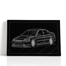 Load image into Gallery viewer, Honda Civic 07th Gen Sedan 2001 - 2003 Pre-face #064 - #072