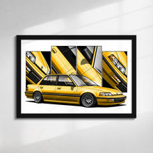Load image into Gallery viewer, Honda Civic 04th Gen Sedan 1988-1991 EF #247-#255