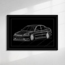 Load image into Gallery viewer, Honda Civic 07th Gen Sedan 2001 - 2003 Pre-face #064 - #072