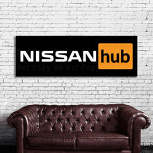 Load image into Gallery viewer, Nissan Sign Nissan Hub