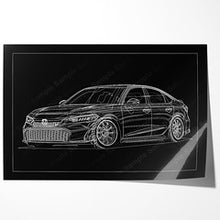 Load image into Gallery viewer, Honda Civic 11th Gen Sedan 2025 - 2026 Facelift SI #598- #606