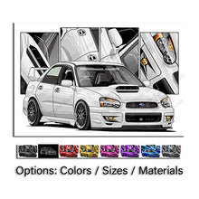 Load image into Gallery viewer, Subaru WRX Impreza 2004-2005 STI Blob Eye Sedan #019 - #027