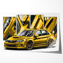 Load image into Gallery viewer, Subaru WRX Impreza 2011-2014 STI Stink Eye Sedan #010 - #018
