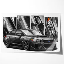 Load image into Gallery viewer, Subaru WRX Impreza 2018-2021 STI Raptor Eye Facelift #001 - #009
