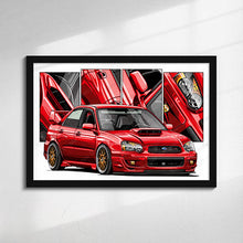 Load image into Gallery viewer, Subaru WRX Impreza 2004-2005 STI Blob Eye Sedan #019 - #027
