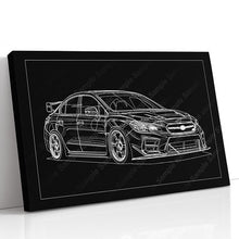 Load image into Gallery viewer, Subaru WRX Impreza 2018-2021 STI Raptor Eye Facelift #001 - #009