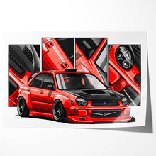 Load image into Gallery viewer, Subaru WRX Impreza 2001-2003 STI Bug Eye Sedan #110 - #118