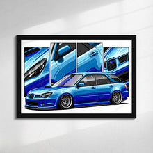 Load image into Gallery viewer, Subaru WRX Impreza 2006-2007 STI Hawk Eye Wagon #282 - #290