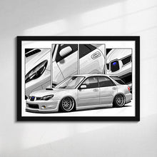 Load image into Gallery viewer, Subaru WRX Impreza 2006-2007 STI Hawk Eye Wagon #282 - #290