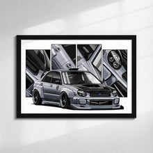 Load image into Gallery viewer, Subaru WRX Impreza 2001-2003 STI Bug Eye Sedan #110 - #118