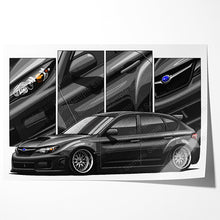 Load image into Gallery viewer, Subaru WRX Impreza 2011-2014 STI Stink Eye Wagon #318 - #326