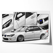 Load image into Gallery viewer, Subaru WRX Impreza 2006-2007 STI Hawk Eye Wagon #282 - #290
