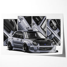 Load image into Gallery viewer, Subaru WRX Impreza 2001-2003 STI Bug Eye Sedan #110 - #118