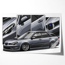Load image into Gallery viewer, Subaru WRX Impreza 2006-2007 STI Hawk Eye Wagon #282 - #290